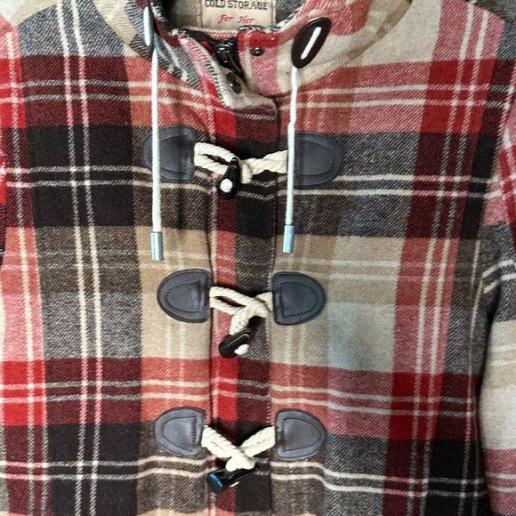 Cold Storage Foul Weather Gear For Her Wool Blend Winter Coat Size Large - Picture 5 of 6